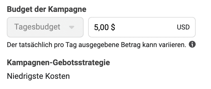 budget
