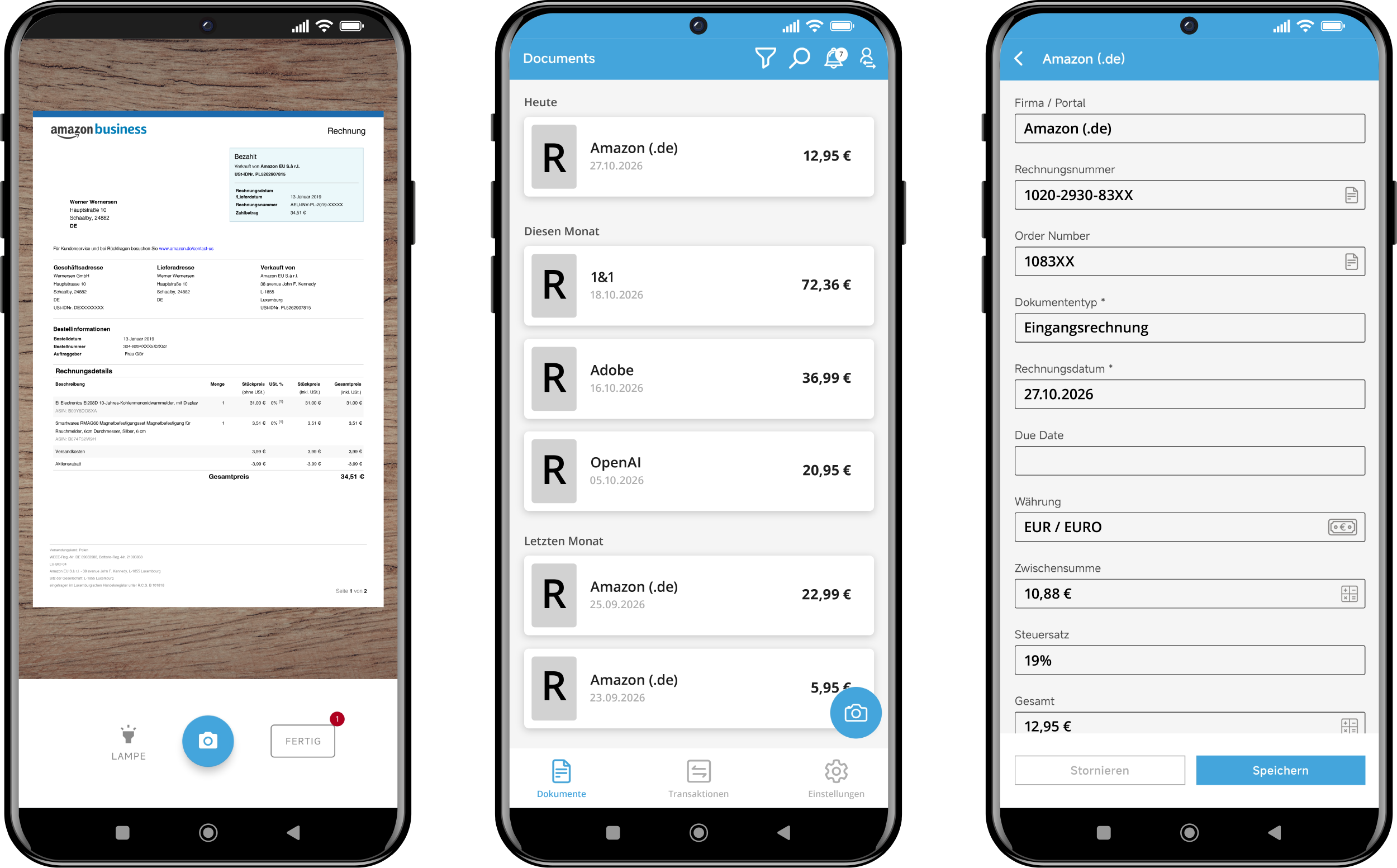 Trasferimento delle fatture da GetMyInvoices a DATEV Unternehmen Online e ADDISON OneClick