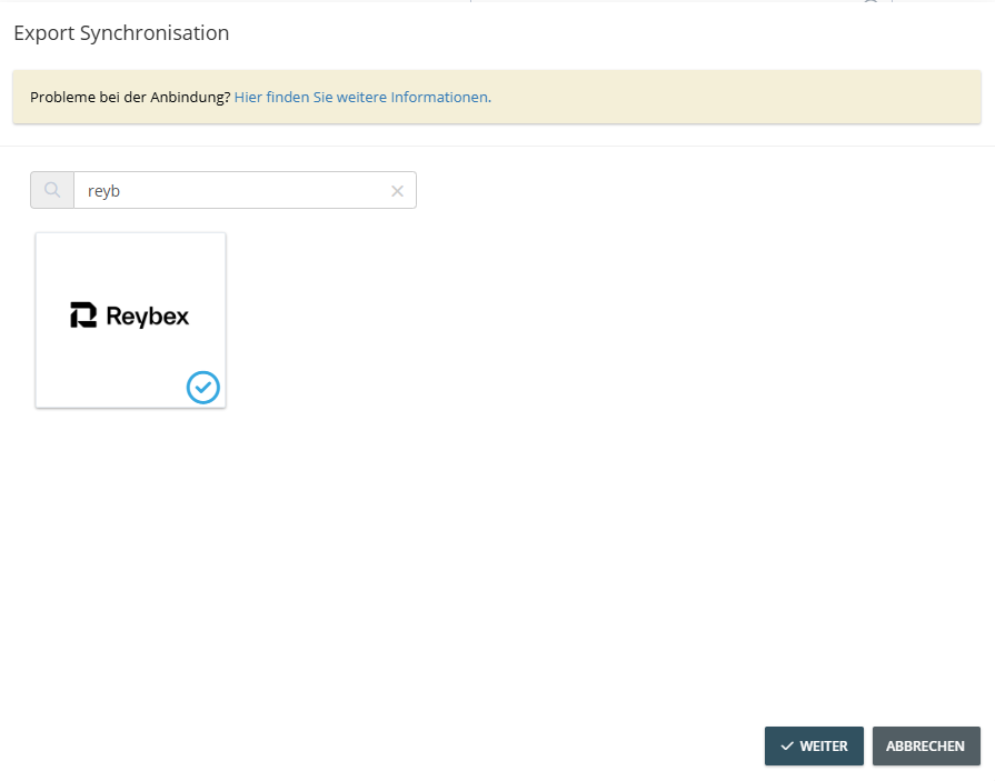 Passaggio in GetMyInvoices per l'integrazione Reybex
