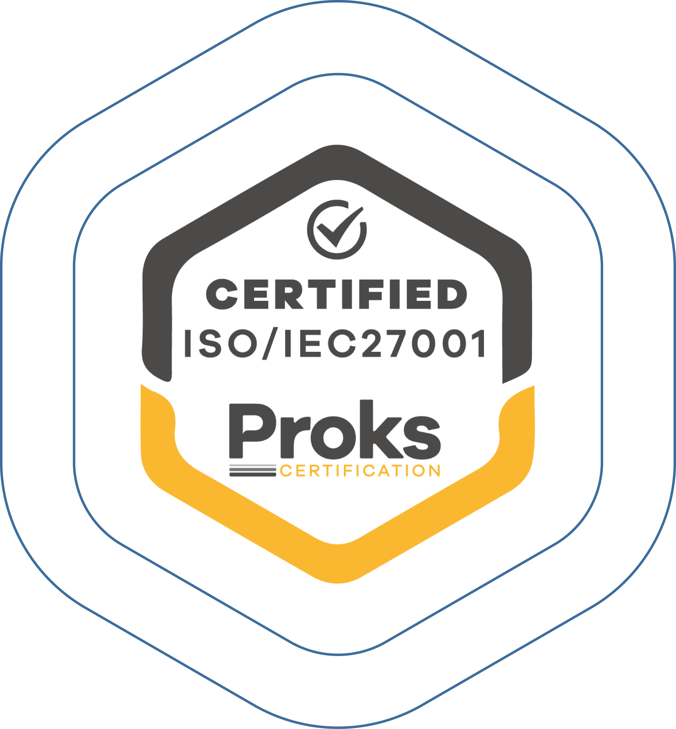 Sigillo della certificazione ISO/IEC 27001