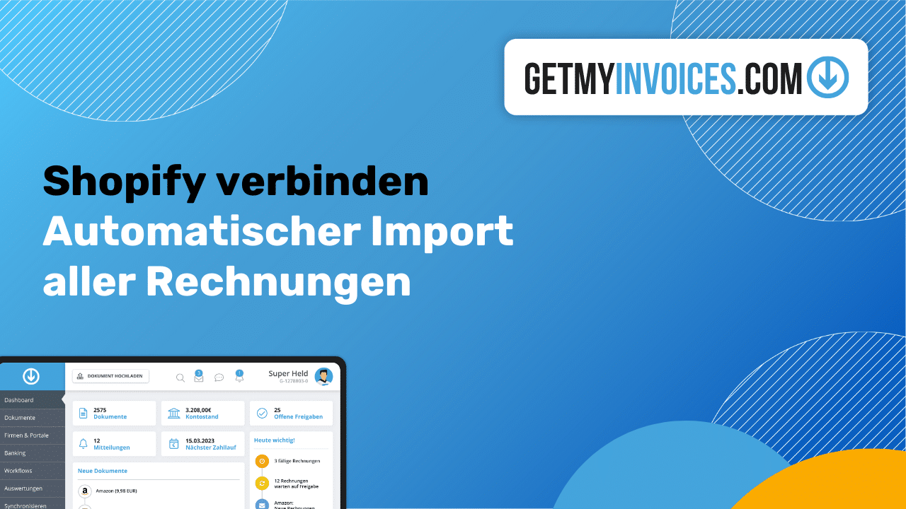 Portal anbinden: Shopify