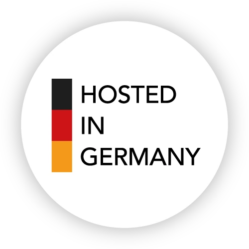 Hosted in Germany
