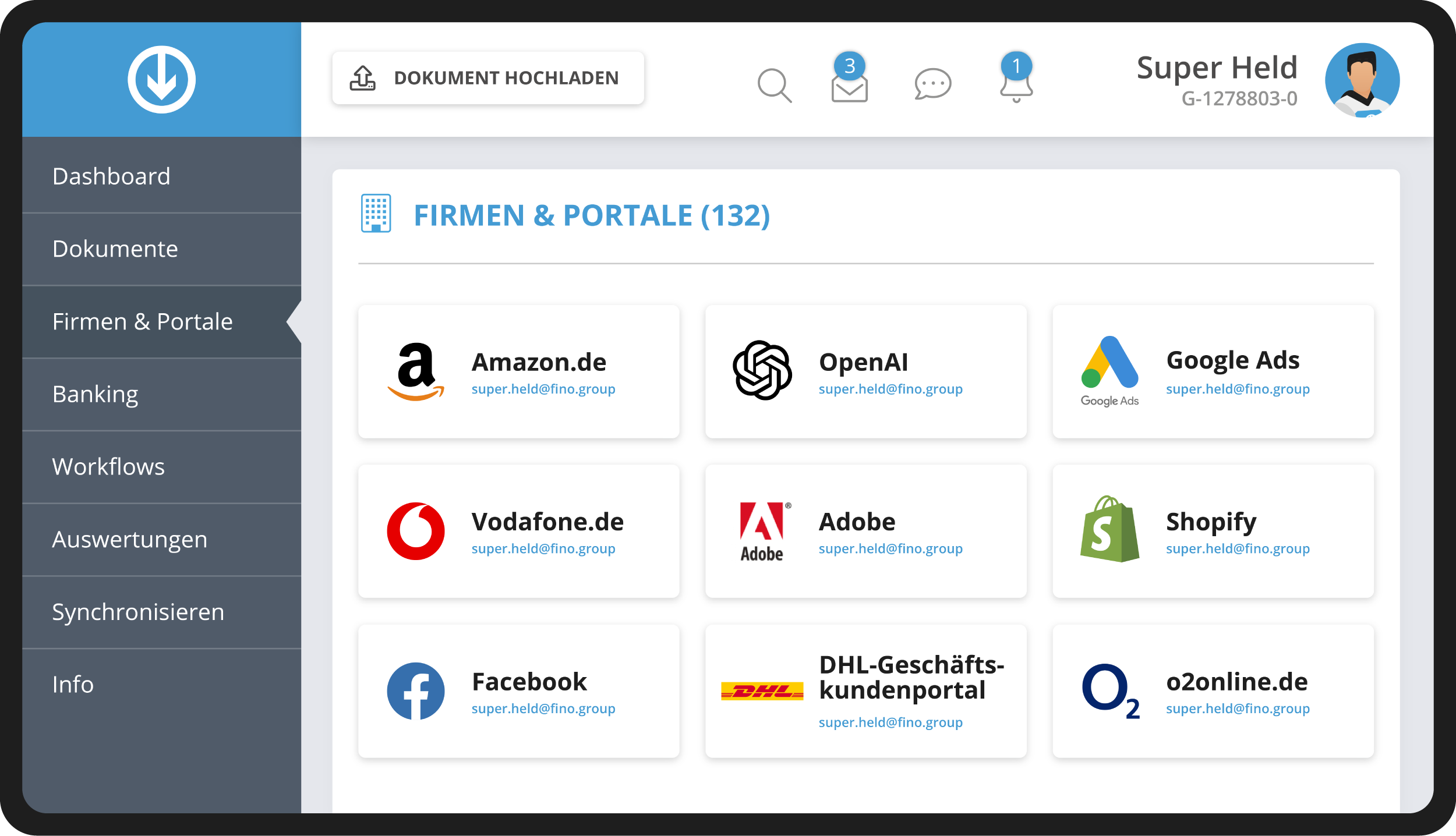 GetMyInvoices Bronze-Partner: Digital Experte für automatisierte Belegübermittlung