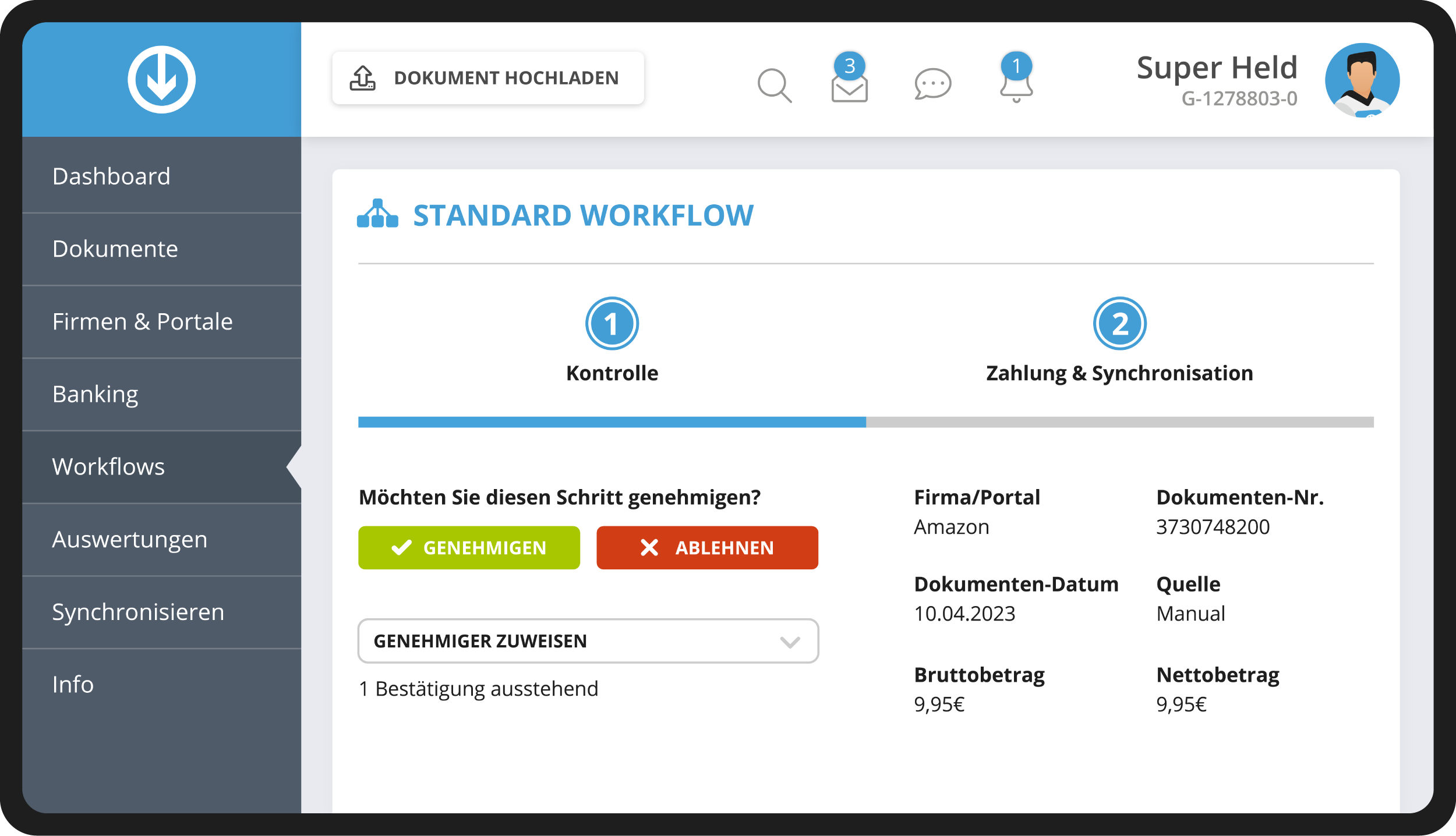 GetMyInvoices Gold-Partner: Digital Experte für automatisierte Belegübermittlung
