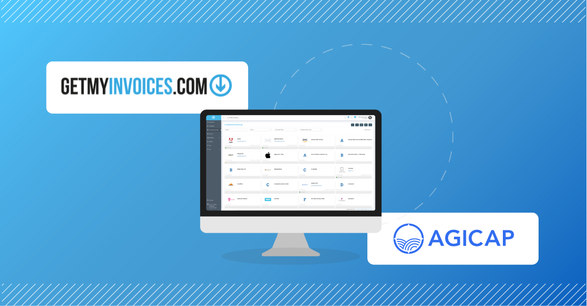 Agicap and GetMyInvoices collaboration